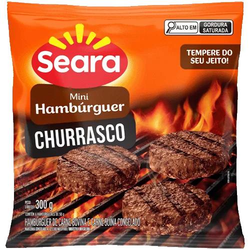 MINI HAMB SEARA CHURRASCO 300G