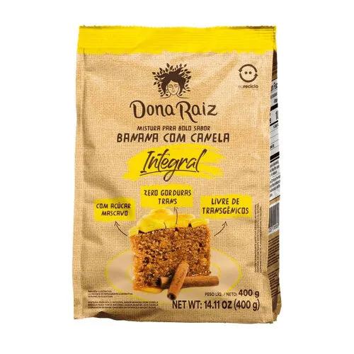 MIST BOLO INT DONA RAIZ 400G BANAN CANEL
