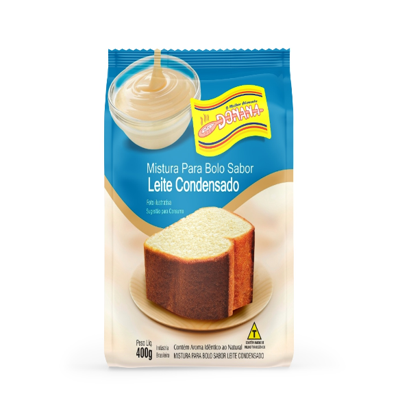 Mistura Bolo Donana Leite Con 400g*