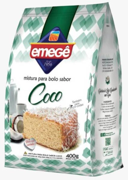 MISTURA BOLO EMEGE 400G   COCO