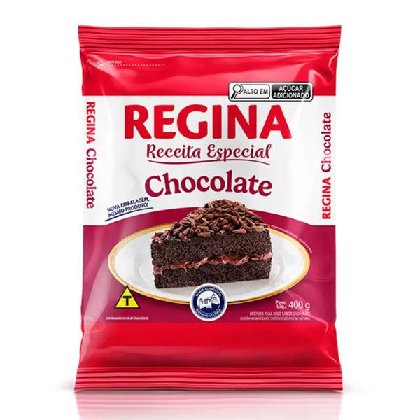 MISTURA P/BOLO REGINA CHOC ESPECIAL POUCH 400G