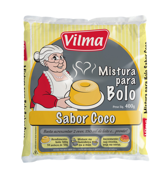 BOLO VILMA 400G COCO