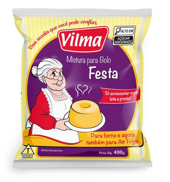 MISTURA P/ BOLO VILMA BOLO FESTA 400G