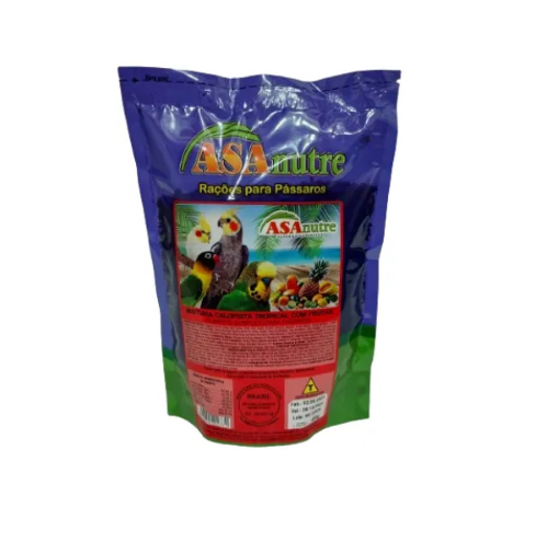 ASANUTRE MISTURA PARA CALOPSITA E AGAPORNIS 400G
