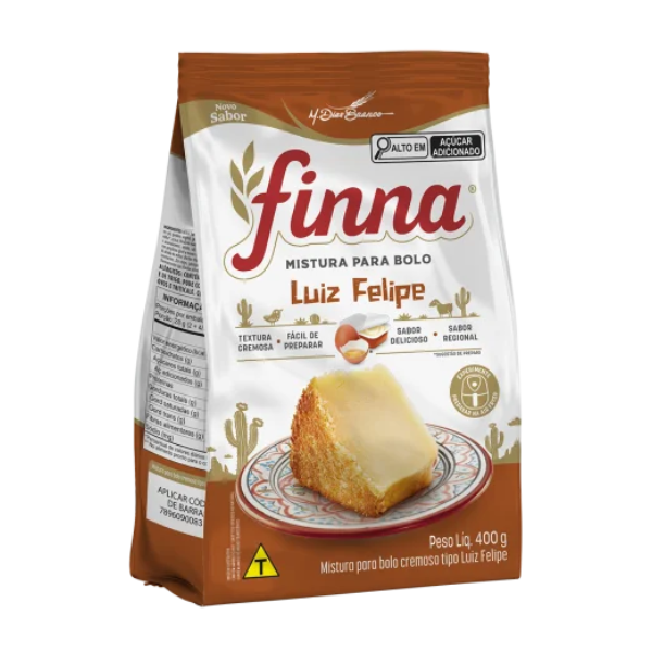 MIST BOLO FINNA 400G LUIZ FELIPE CREMOSO