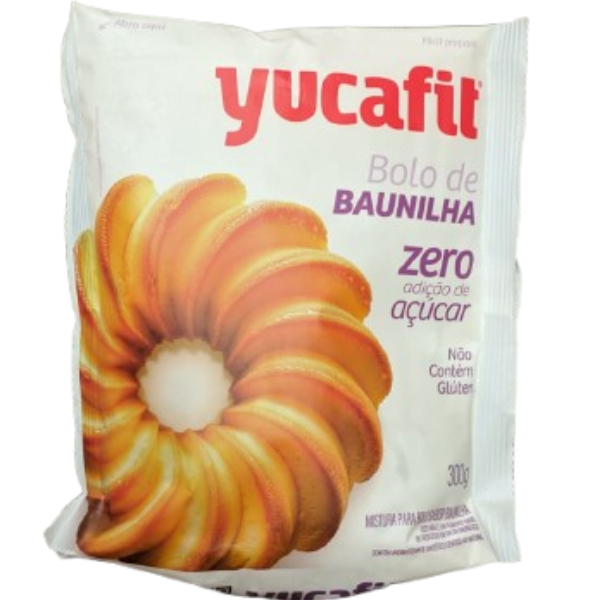 Mistura Para Bolo Baunilha Yucafit 300g