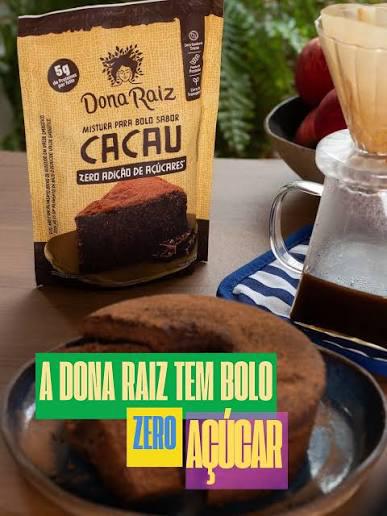 MIST BOLO DONA RAIZ CACAU ZERO 300G