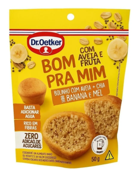 MISTURA P/BOLO DR OETKER 50G BANANA AVEI