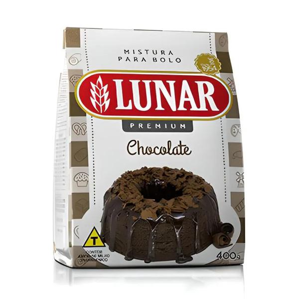 MISTURA P/BOLO LUNAR 400G CHOCOLATE