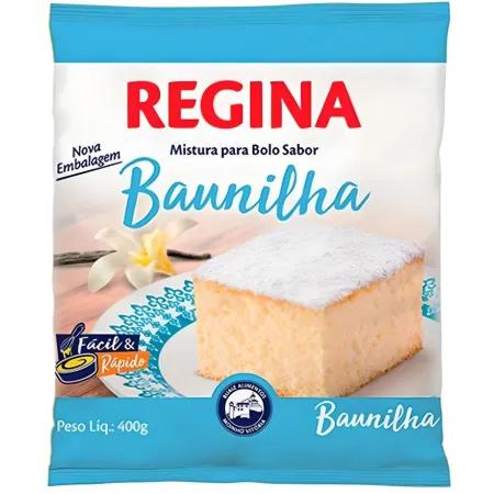 MISTURA BOLO REGINA SABORES 400g BAUNILHA