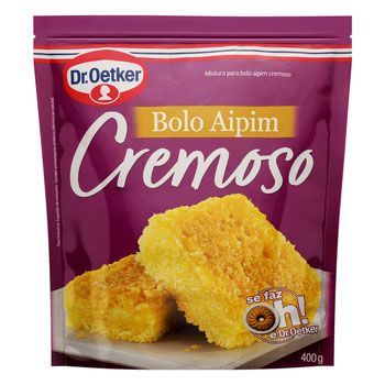 MISTURA DE BOLO DR. OETKER AIPIM CREMOSO