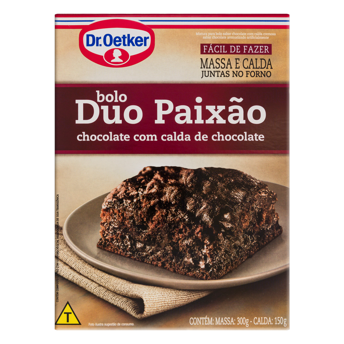 MIST BOLO OETKER DUO PAIXAO CHOC 450GR