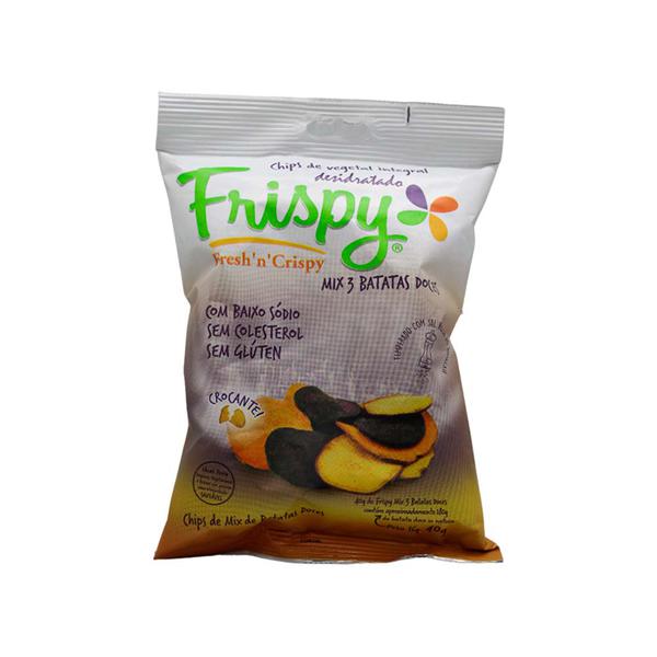 Chips Batata Doce Frispy 40g Mix 3 Batatas