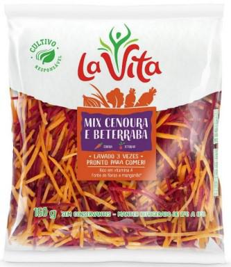 HF MIX CENOURA E BETERRABA LA VITA 150G