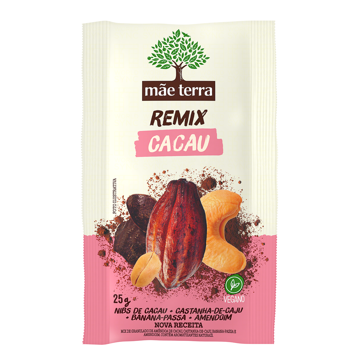 REMIX MAETERRA 25G CACAU