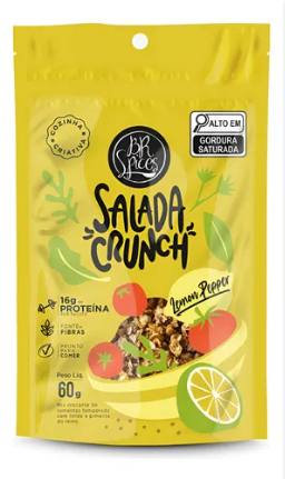 SALADA CRUNCH BR SPICES LEMON PEPPER 60G