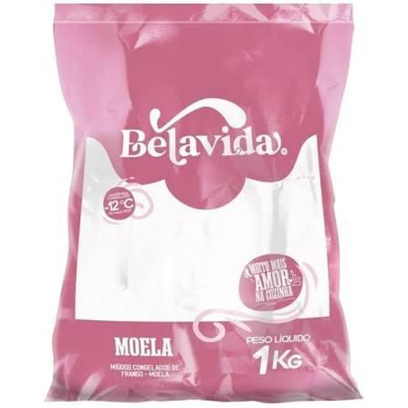 MOELA FRANGO BELA VIDA 1KG PCT