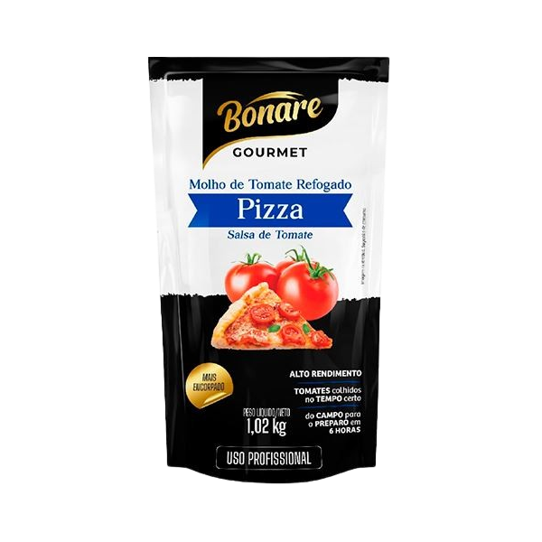 MOLHO TOM.BONARE PIZZA GOURMET SC 1.02KG