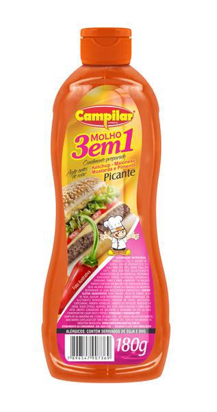 MOLHO CAMPILAR 180ML 3 EM 1