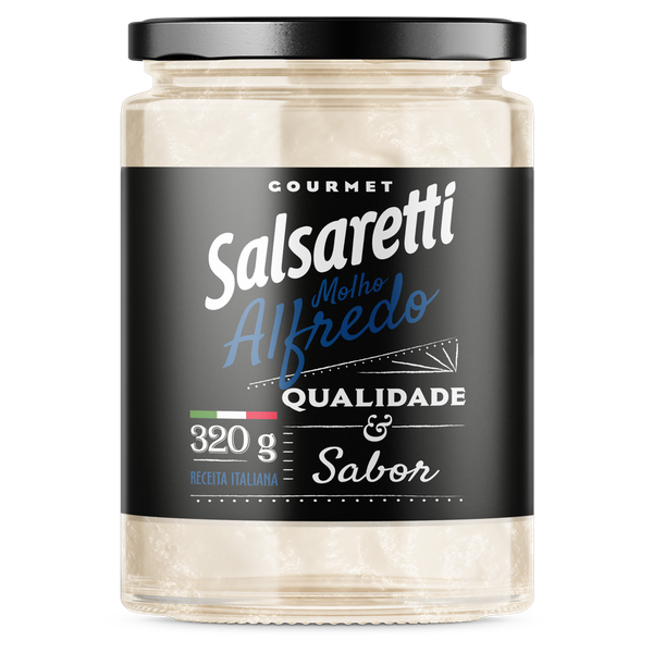 MOLHO ALFREDO SALSARETTI VIDRO 320G