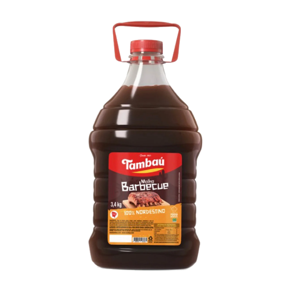 MOLHO BARBECUE NORDESTINO TAMBAU BOMBONA 3,4KG