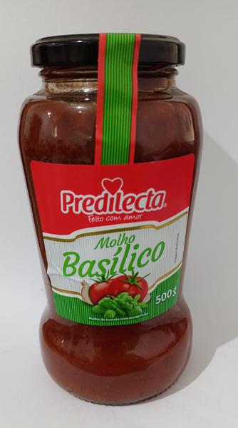 MOLHO TOM PREDILECTA BASILICO VD 500GR