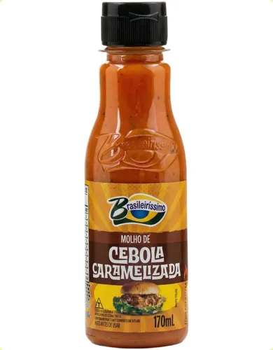 MOLHO CEBOLA CARAMEL 170ML BRASILEIRISSIMO