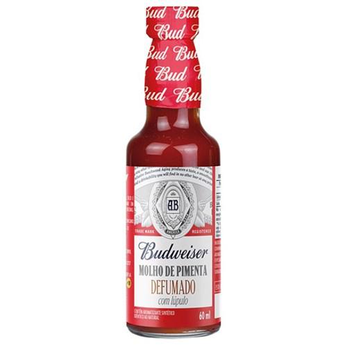 MOLHO PIMENTA BUDWEISER DEFUMADO 60ML