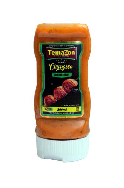 MOLHO P/ CHURRASCO TEMAZON 200ML TRADICI