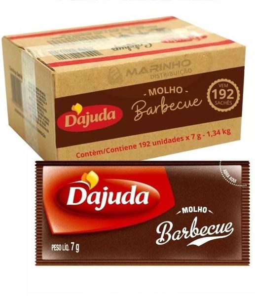 Molho Barbecue D Ajuda Sachet 192X7G