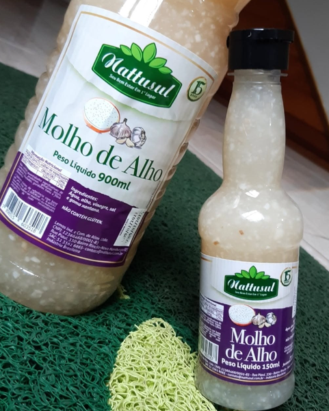 MOLHO ALHO NATTUSUL 150ML