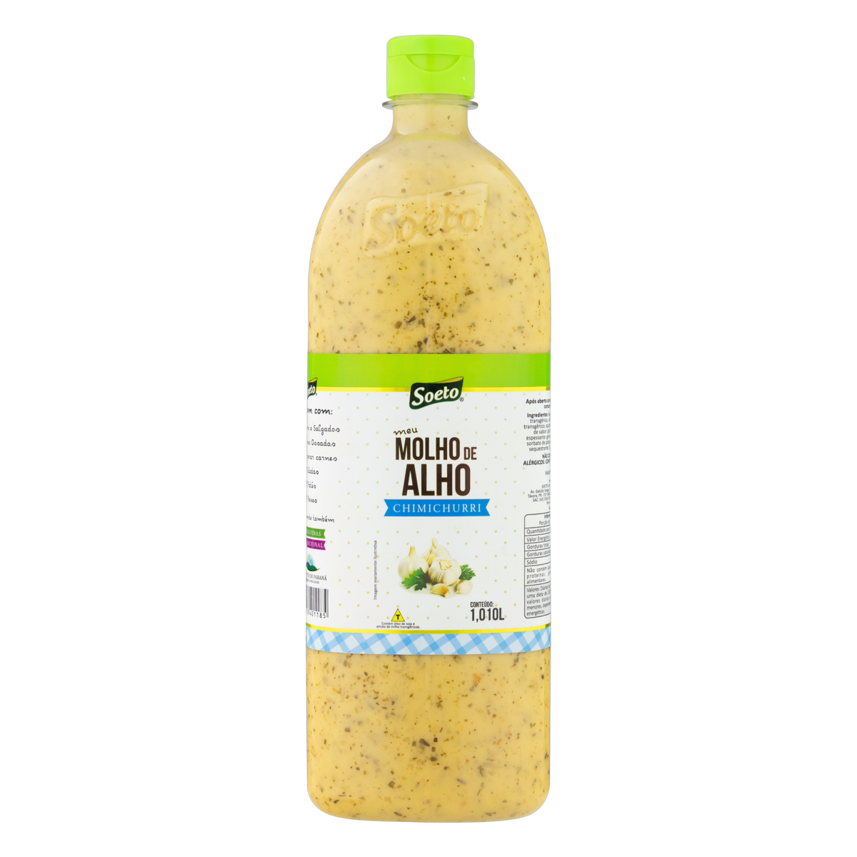 Molho Alho Soeto Chimich.1,01 Lt