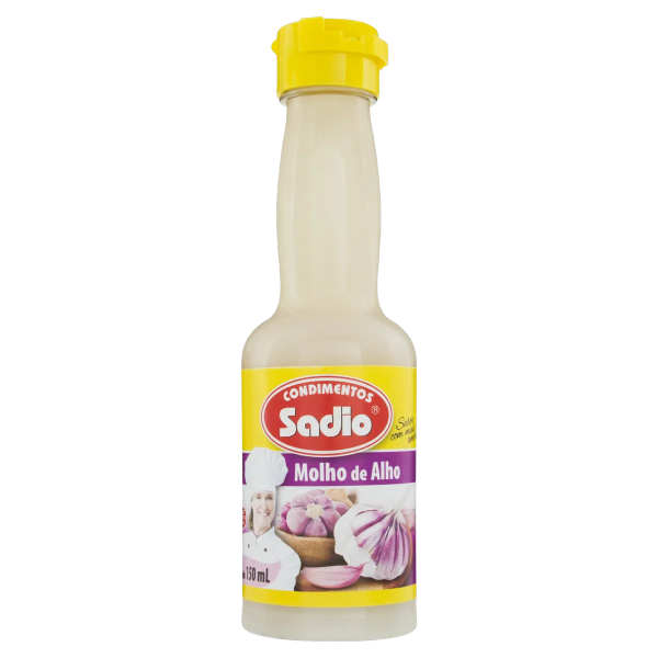 MOLHO DE ALHO SADIO 150ML