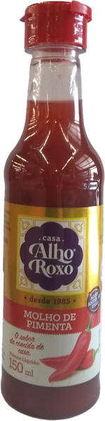MOLHO DE PIMENTA ALHO ROXO 150ML
