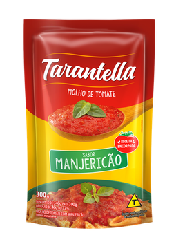 MOLHO DE TOMATE TARANTELLA MANJERICAO SC