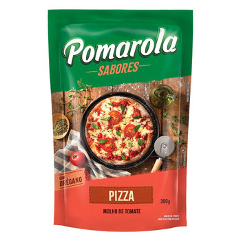 MOLHO DE TOMATE POMAROLA PIZZA SC 300G