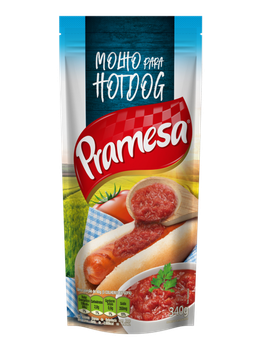 MOLHO PRAMESA TOMATE P/HOT DOG SC 340G