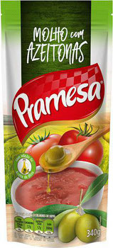 MOLHO PRAMESA TOMATE C/AZEITONA SC 340G