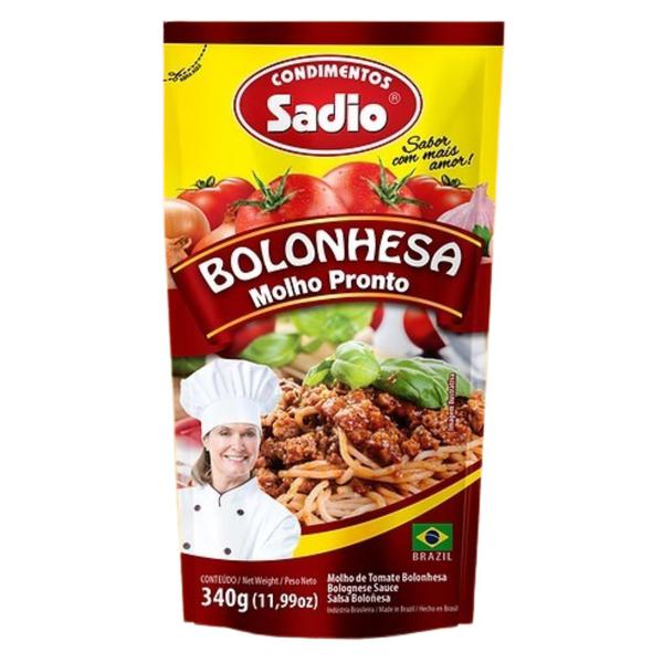 MOLHO DE TOM BOLONHESA SADIO 340G