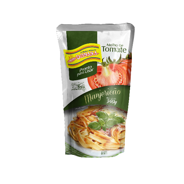 MOLHO DONANA 340G TOMATE MANJERICA
