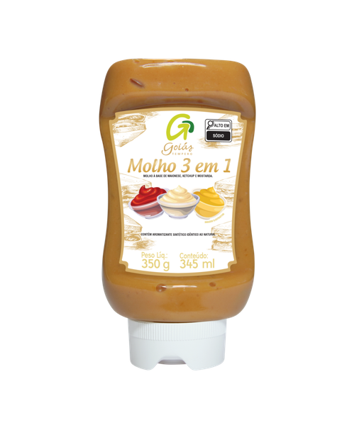 MOLHO 3 EM 1 GOIAS TEMPERO 350G