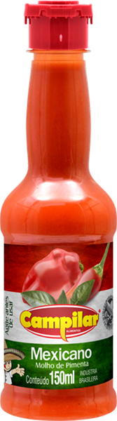 MOLHO PIMENTA CAMPILAR 150ML MEXICANO