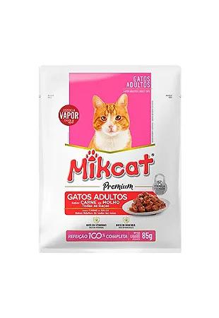 RACAO MIKCAT AD CARNE 85G