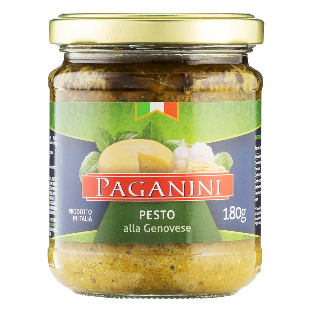 Molho Pesto Paganini 190g Genoves
