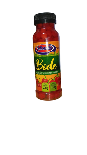 PIMENTA CONSERVA SABORELLE 130G BODE