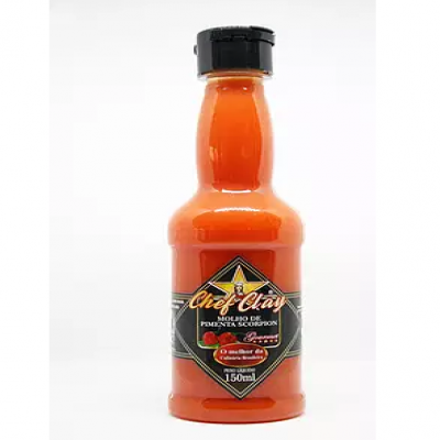 MOLHO DE PIMENTA CHEF CLAY SCORPION 150ML