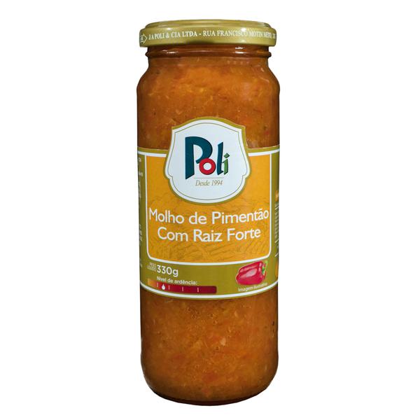Molho De Pimentao 330g Raiz Forte Poli