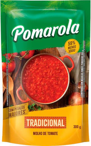 MOLHO TOMATE POMAROLA 200GR SACHE TRADICIONAL