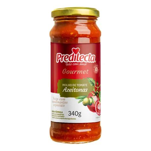 MOLHO TOM PREDILECTA PREMIUM 340G AZEITONA