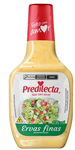 Molho Salada Predilecta 235ml Ervas Finas